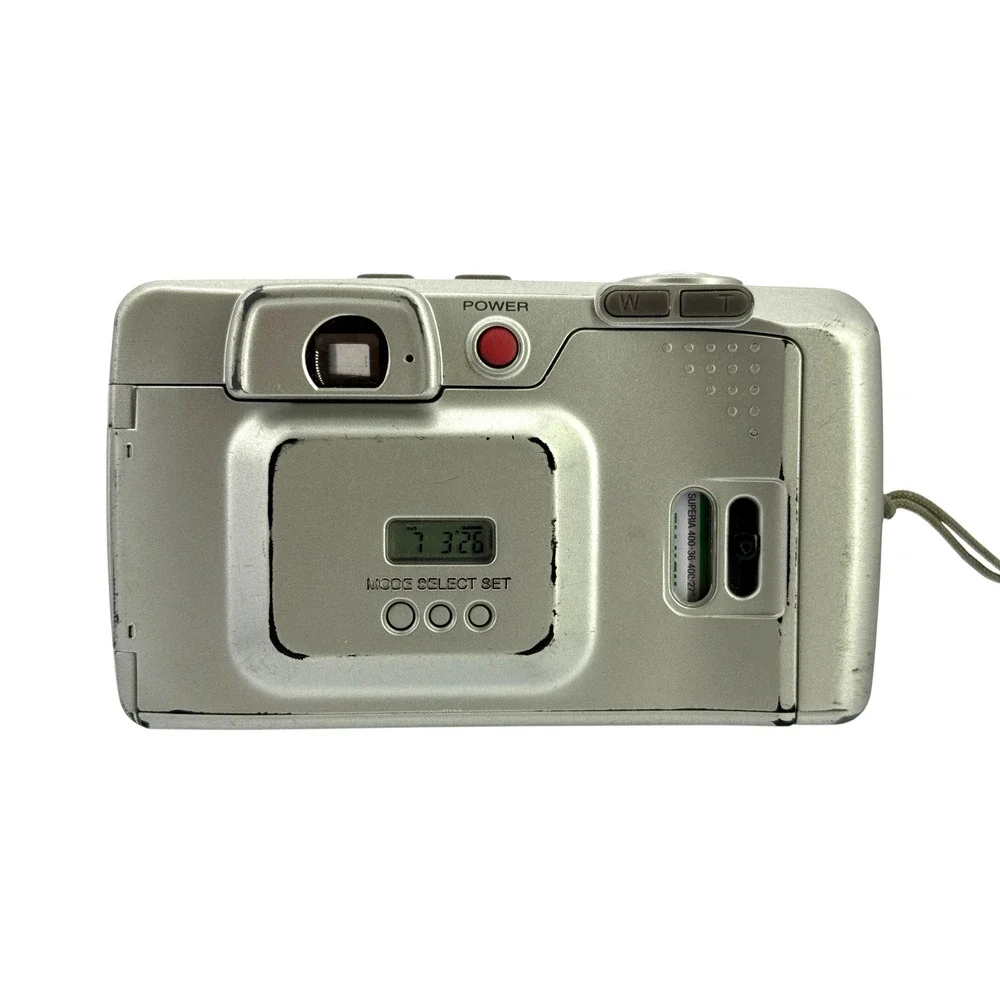 Samsung Maxima Zoom 105Ti Quartz Date 35-105MM Film Camera NEW Battery Tested
